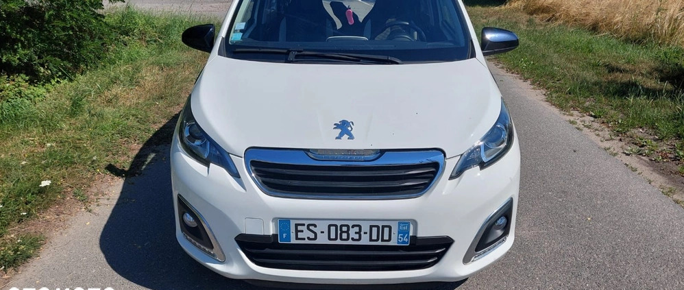 Peugeot 108 cena 22900 przebieg: 64880, rok produkcji 2017 z Kalisz małe 326
